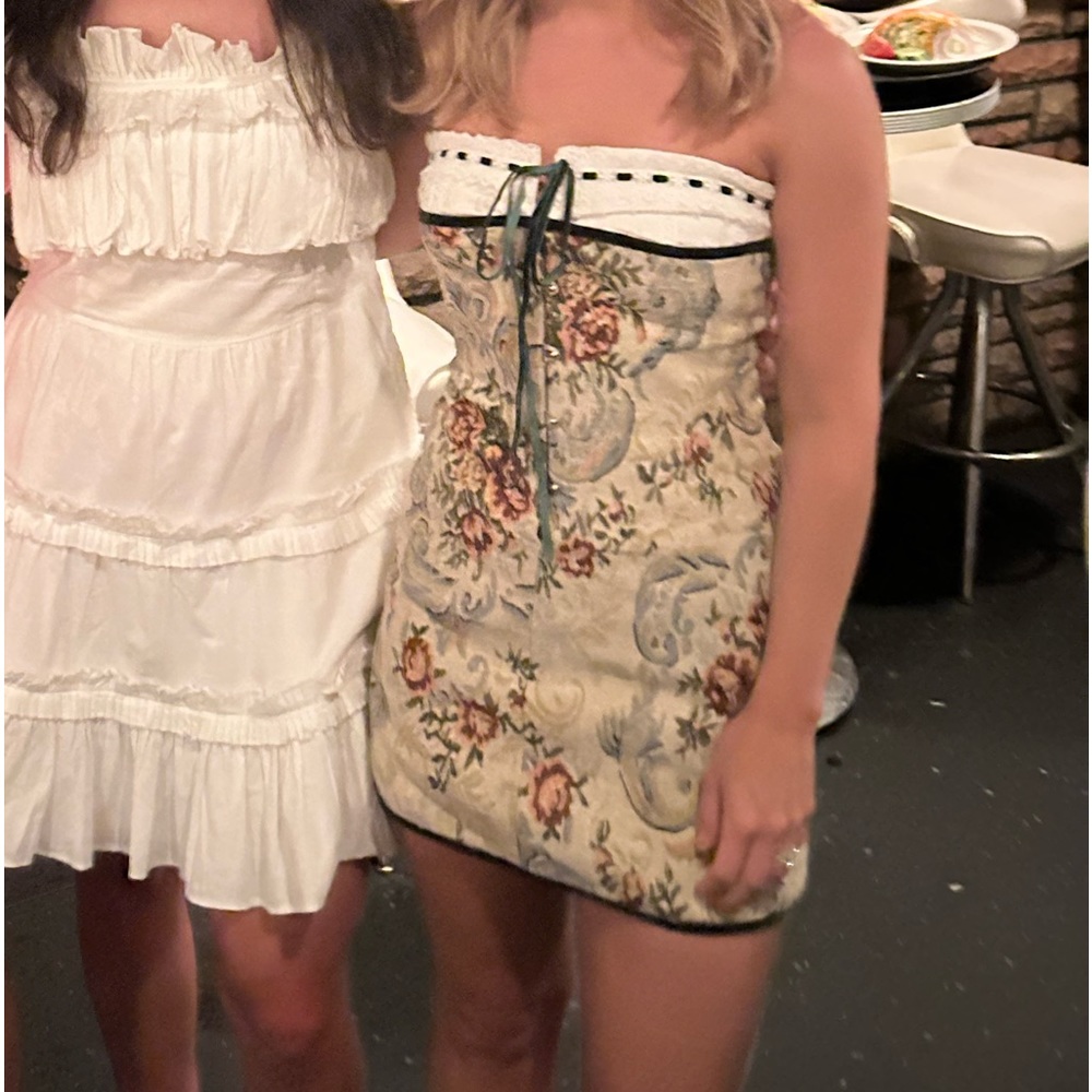 With Jean Sabrin dress